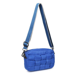 Inspiration - Woven Nylon Crossbody: Emerald