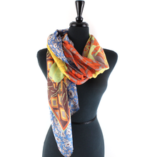Montego View Lightweight Scarf: 05 Blue