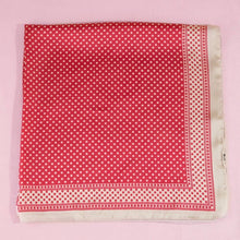 Square Polka Dot Pattern Scarf: RD