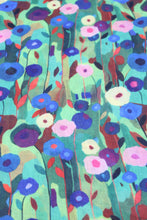 Poppy Dreams Floral Print Scarf Wrap : Natural