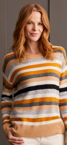 Super Soft Striped Crew