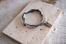 Sterling Silver Triple Wrap Bracelet Collection : Silver Picasso