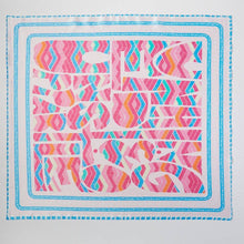 Abstract Tribal Print Square Bandana Scarf: PK