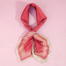 Square Polka Dot Pattern Scarf: RD