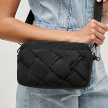 Inspiration - Braided Woven Nylon Crossbody: Cream