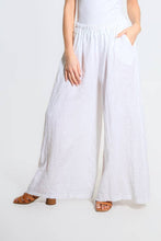 Angelena Linen Wide Leg Pant (PL187): 040 Medium Gray