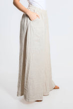 Angelena Linen Wide Leg Pant (PL187): 040 Medium Gray