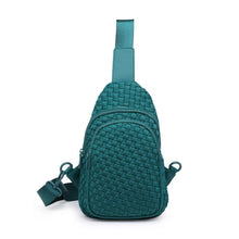 Beyond The Horizon - Woven Neoprene Sling Backpack: Cream