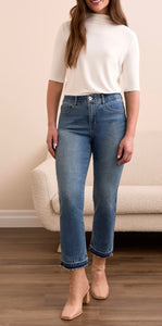 Sophia Micro Flare Crop Jean