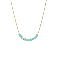 Sprinkle of Cyan ~ Turquoise: 18K Gold