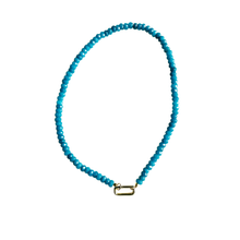 Mini Candy Necklaces: Teal