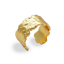 Textured Ring - 24K Gold Plated