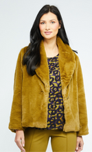 Faux Fur Car Coat