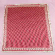 Square Polka Dot Pattern Scarf: BK