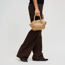 Selena - Embossed Woven Crossbody: Burgundy