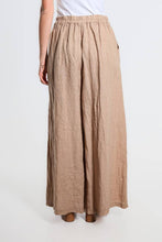 Angelena Linen Wide Leg Pant (PL187): 040 Medium Gray