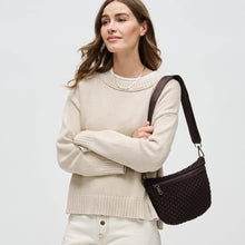 Ethereal - Woven Neoprene Crossbody: Grey
