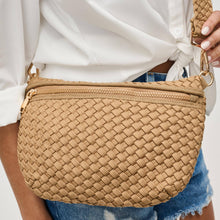 Ethereal   Woven Sustainable Crossbody: Nude