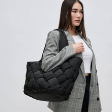 Intuition East West Woven Nylon Tote: Olive