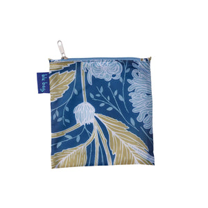 CHRYSANTHEMUM blu Bag Reusable Shopper Tote