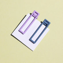 Lu Lu | Lilac + Blue | Alligator Hair Clip | Hair Pin