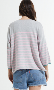 Marled Stripe Pocket