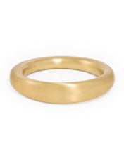 Cora Single Bangle Matte Brass