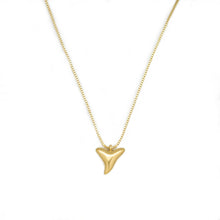 Shark Tooth ~ Salty Pendants: 18k Gold plated