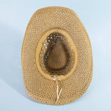 Straw Weave Cowboy Hat: KH