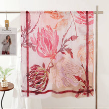 Vintage Floral Lightweight Scarf