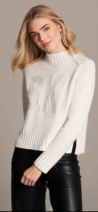 SKI mock neck sweater