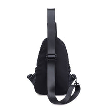 Beyond The Horizon - Woven Neoprene Sling Backpack: Cream