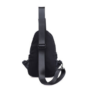 Beyond The Horizon - Woven Neoprene Sling Backpack: Cream