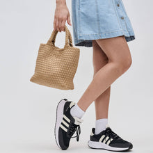 Sky's The Limit - Woven Neoprene Small Crossbody: Black