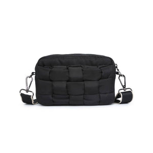 Inspiration - Woven Nylon Crossbody: Emerald