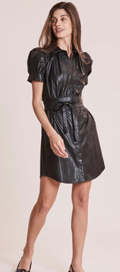 Pleather Cuff Dress