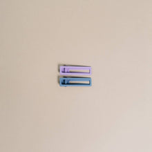 Lu Lu | Lilac + Blue | Alligator Hair Clip | Hair Pin
