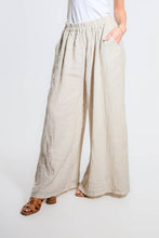Angelena Linen Wide Leg Pant (PL187): 040 Medium Gray