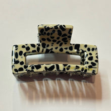 Small Cutout Rectangle Jaw: Milkway Blue