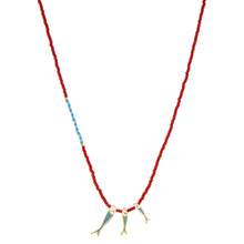 Brookie Necklace: Coral