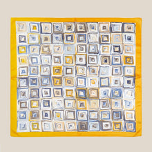 Modern Abstract Square Art Print Bandana Scarf: RD