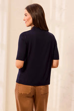 Short Sleeve Turtle , navy