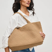 Sky's The Limit - Large Laced Up Eco-Edition Tote: Navy