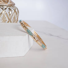 Stretchy Stackable Bangle Pearls and Rhinestones Gold or Silver Tone: Pearls and Crystals - Gold Tone