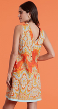 Ella Paisley Print Bateau Neck A-line Dress