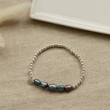 Dixie Bracelet-Oil Pearl: Gold/Oil Pearl