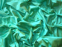 *Dupioni Silk - Cool Palette - Top Knot Headband: Antique blue