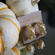 Mademoiselle Hoops - 24K Gold Plated