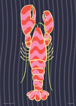Lobstah Towels Miss Crimson