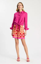 Amara Linen Tie Top
